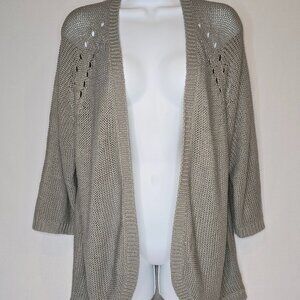 H&M Light Gray Knit Cardigan
